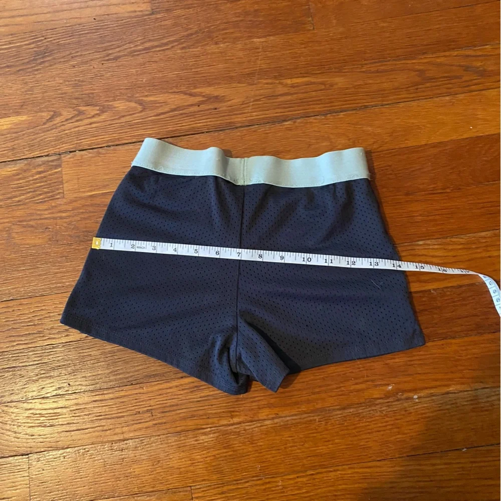 Old Navy Dark Blue Athletic Shorts with Light Gray Waistband - Picture 5 of 7